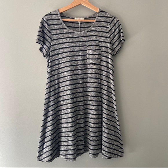 love, Fire Dresses & Skirts - Love Fire Hatchi Stripe T-Shirt Dress Size Medium
